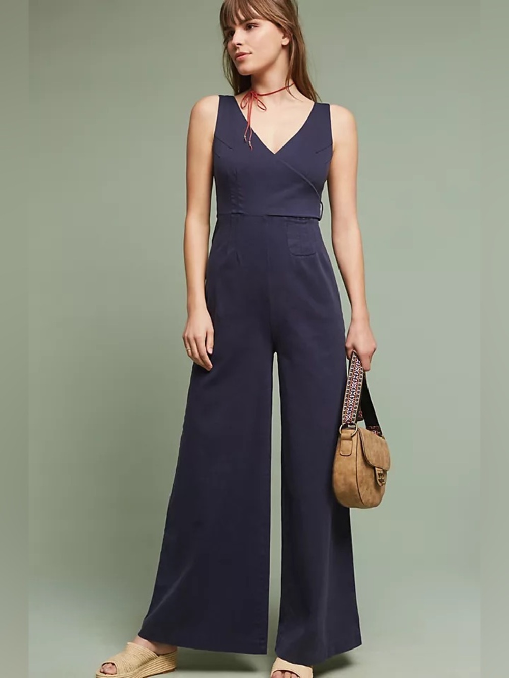 Anthropologie Blue Jumper Size 6P